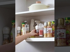 2 サイズ 大容量 多機能 回転式 貯蔵 トレイ パントリー 浴室